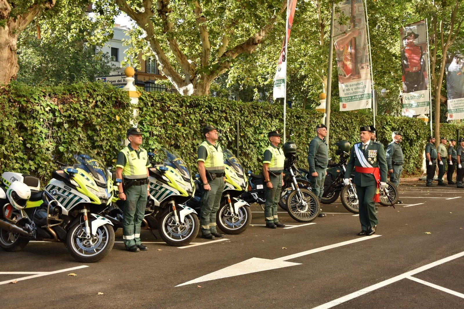 La Guardia Civil celebra en Sevilla su 179 aniversario