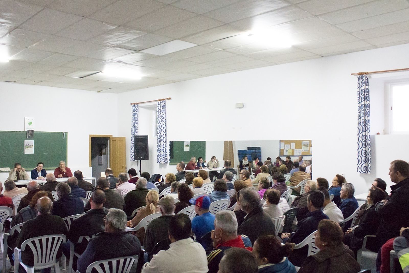 Un acto celebrado por IU en Cuartillos.
