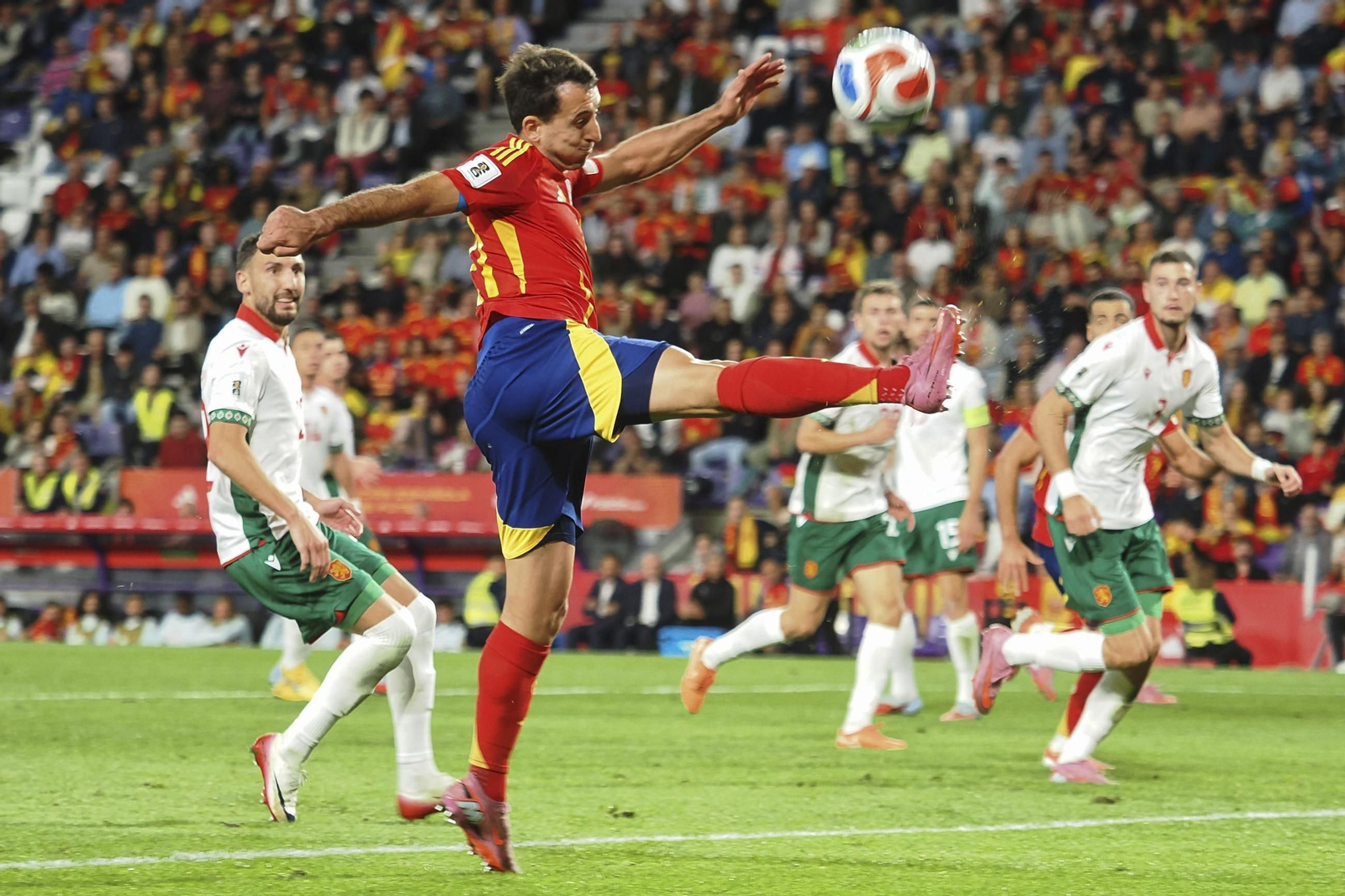 Las mejores fotos del España-Bulgaria