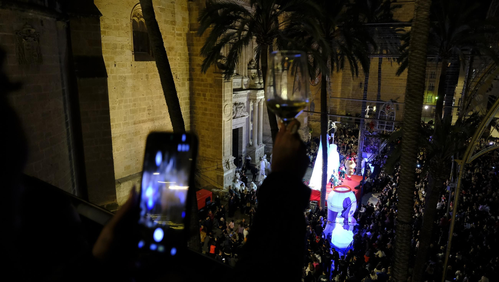 Las mejores imágenes del encendido navideño en Almería