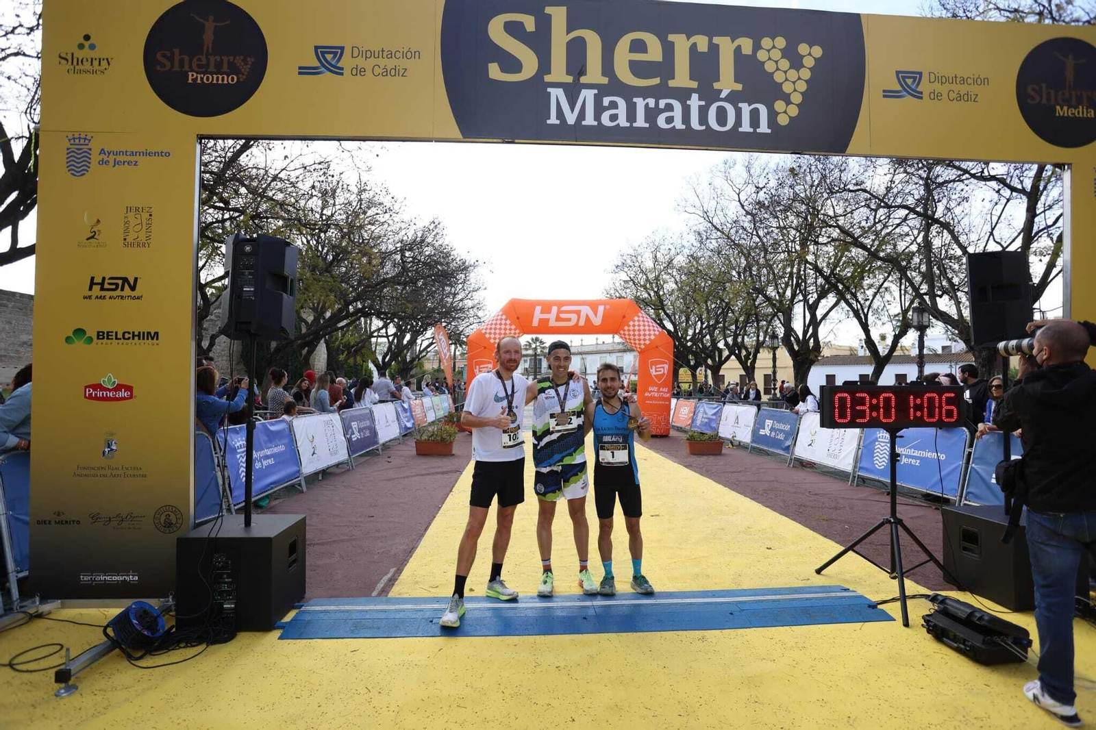 Imágenes de la V Sherry Maratón de Jerez