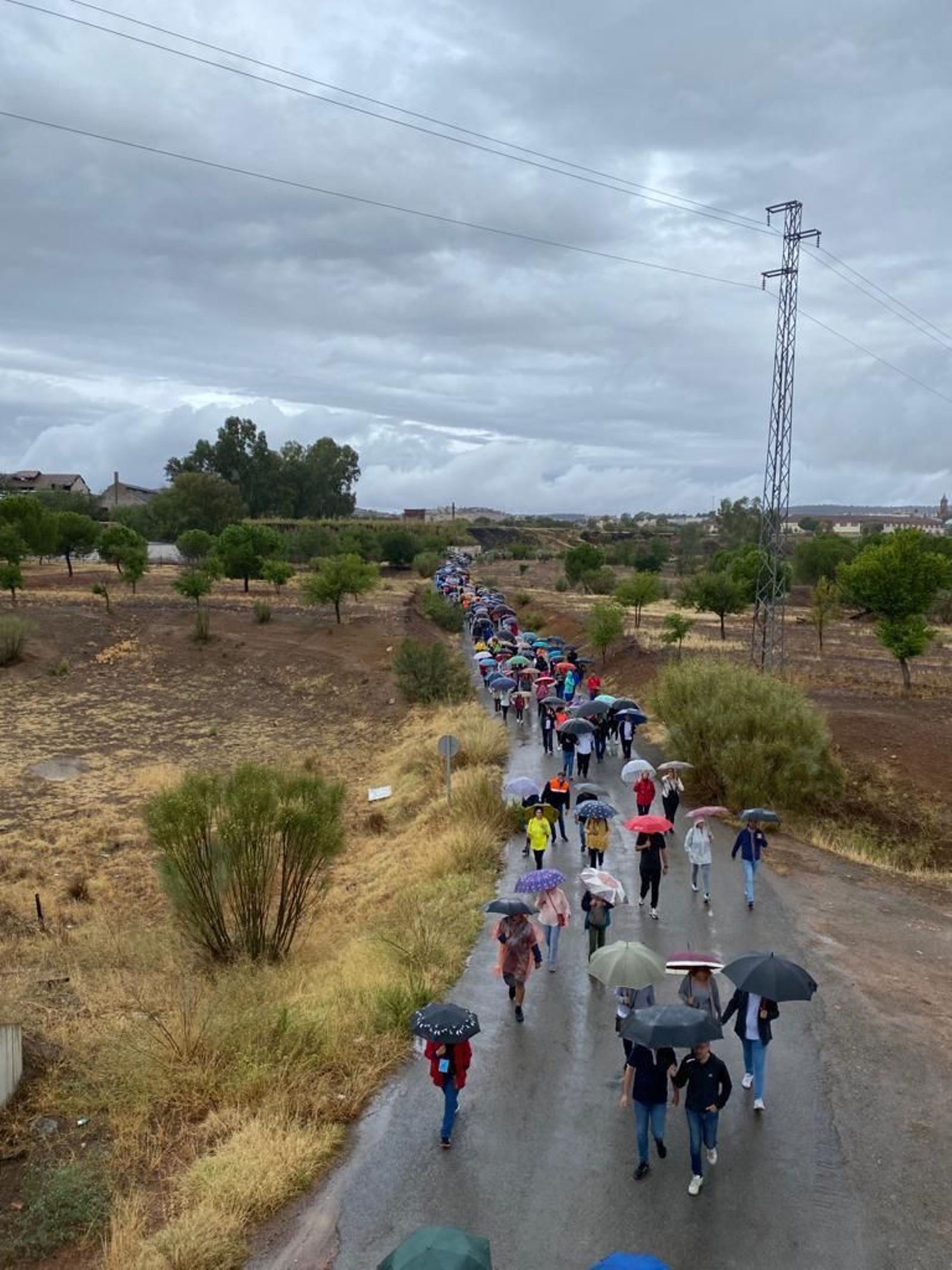 Las imágenes de la marcha a Sierra Boyera para exigir agua potable para el Norte de Córdoba
