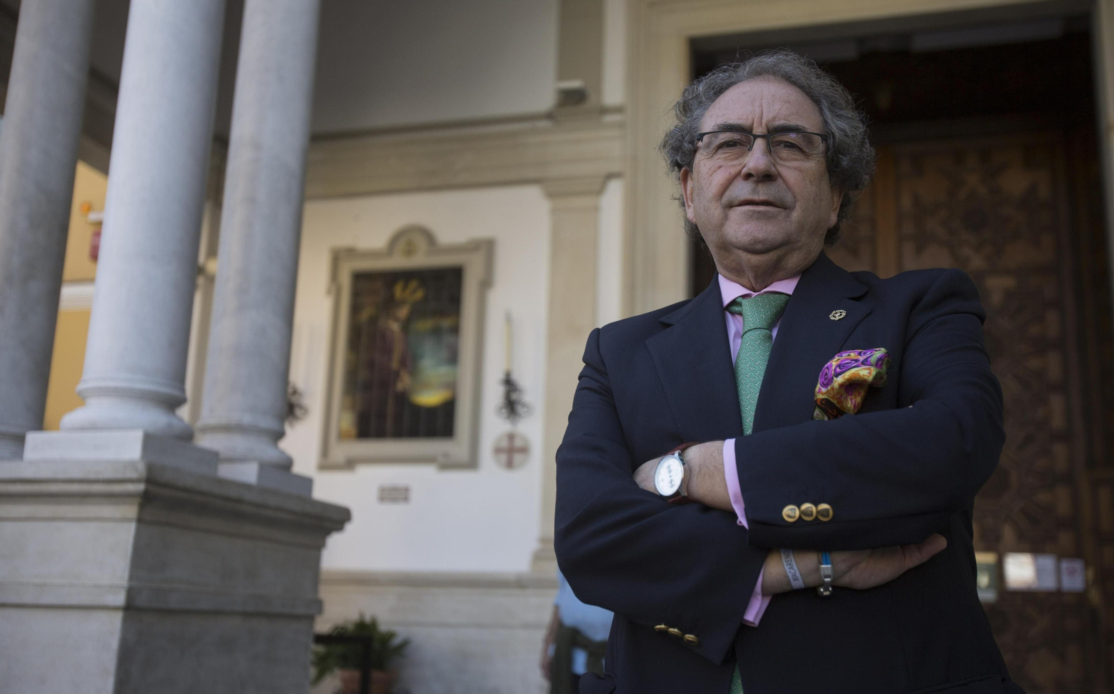 El hermano mayor de la Macarena, José Antonio Fernández Cabrero