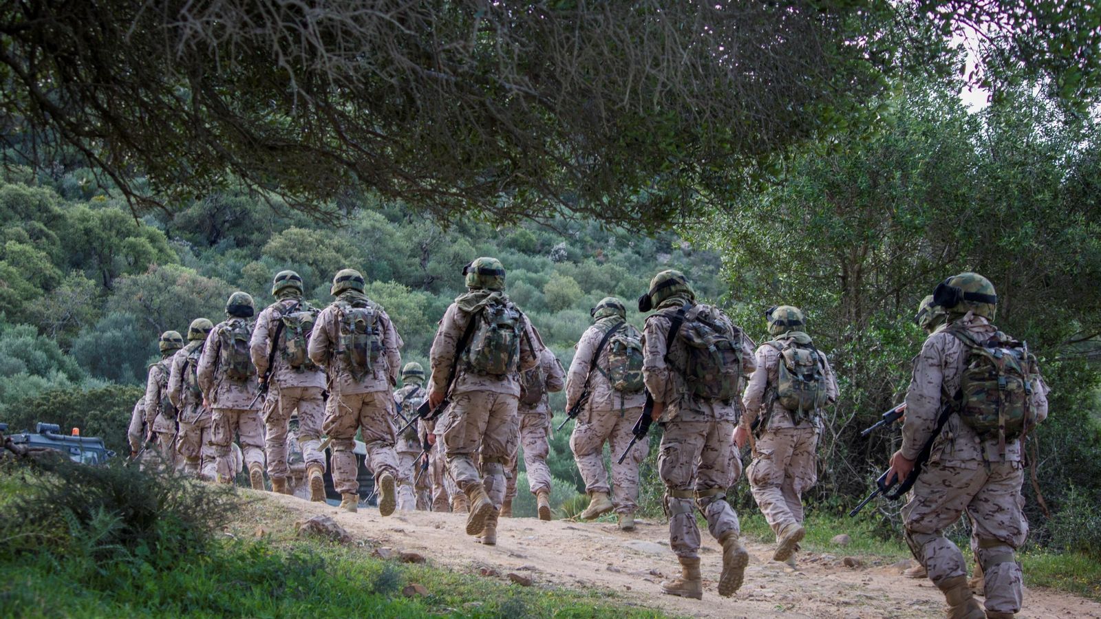 Así se instruyen los soldados ucranianos con la Infantería de Marina en Cádiz, en imágenes Así se instruyen los soldados ucranianos con la Infantería de Marina en Cádiz, en imágenes
