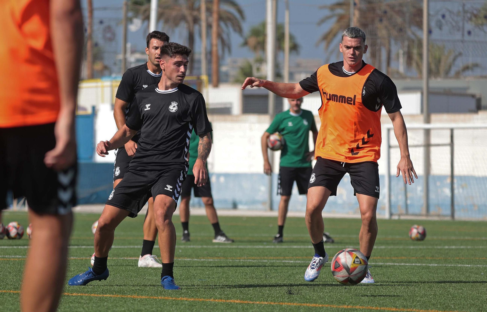 Fotos del primer entrenamiento de la Balona de la pretemporada 24/25