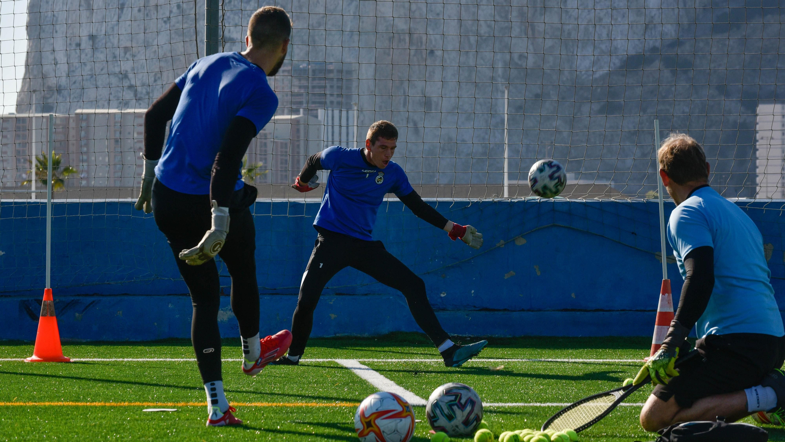 Las fotos del entrenamiento de la Balona