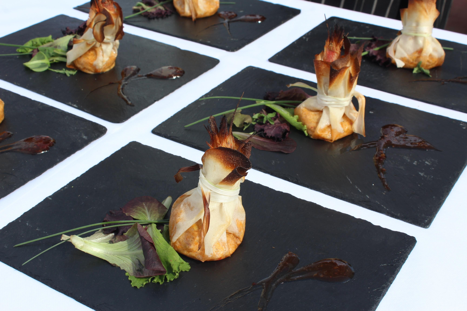 Imágenes de la presentación de la Feria de la Gamba Roja de Garrucha