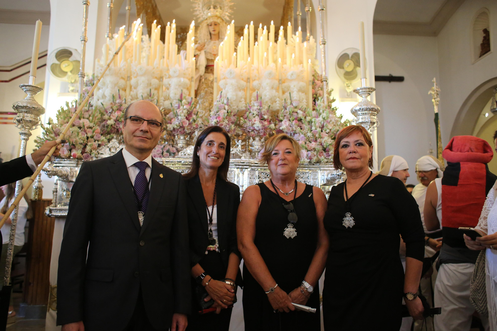 Las imágenes de la Virgen de la Paz