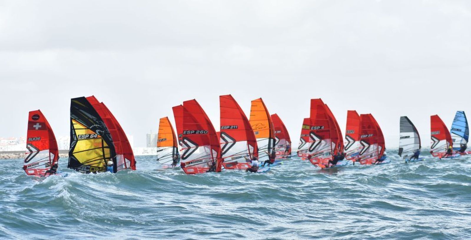 Imagen de la regata de Open Foil.