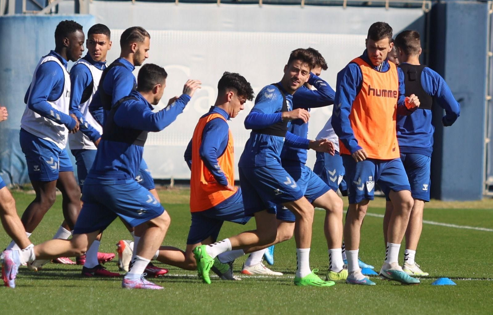 Imagen de un entrenamiento reciente