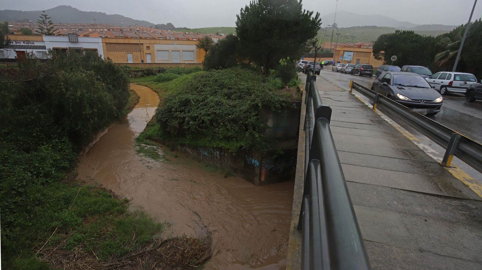 Inundaciones en la urbanización La Aldea