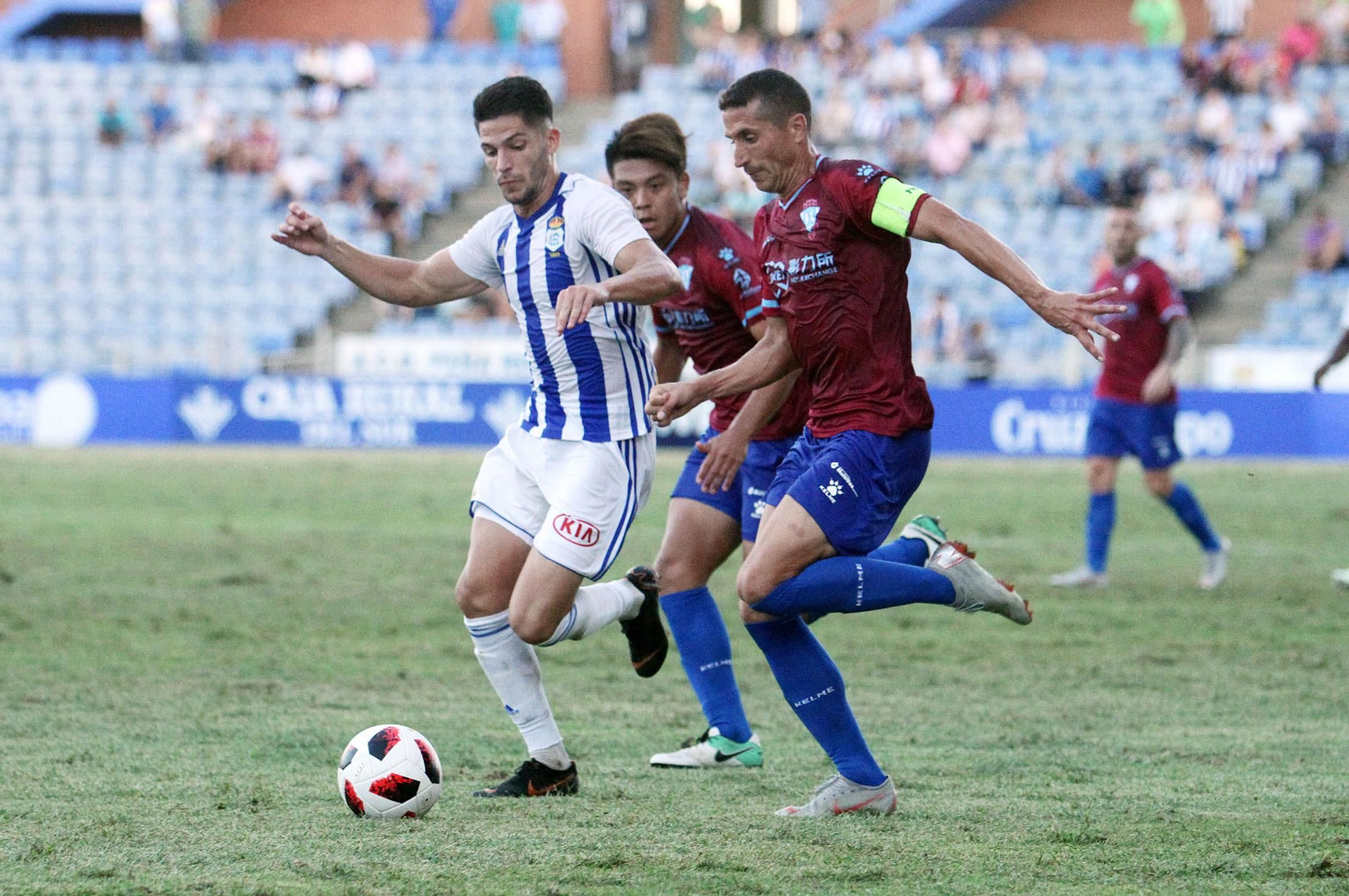 Imágenes del Recreativo de Huelva-Jumilla