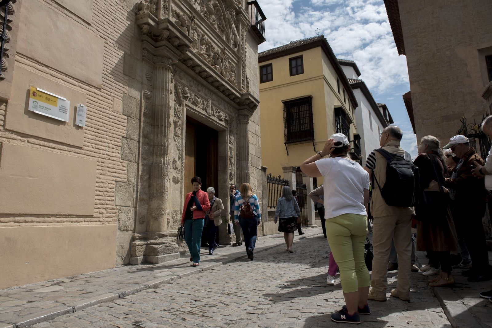Imagen del exterior del Museo Arqueológico de Granada, una de las sedes de las actividades.