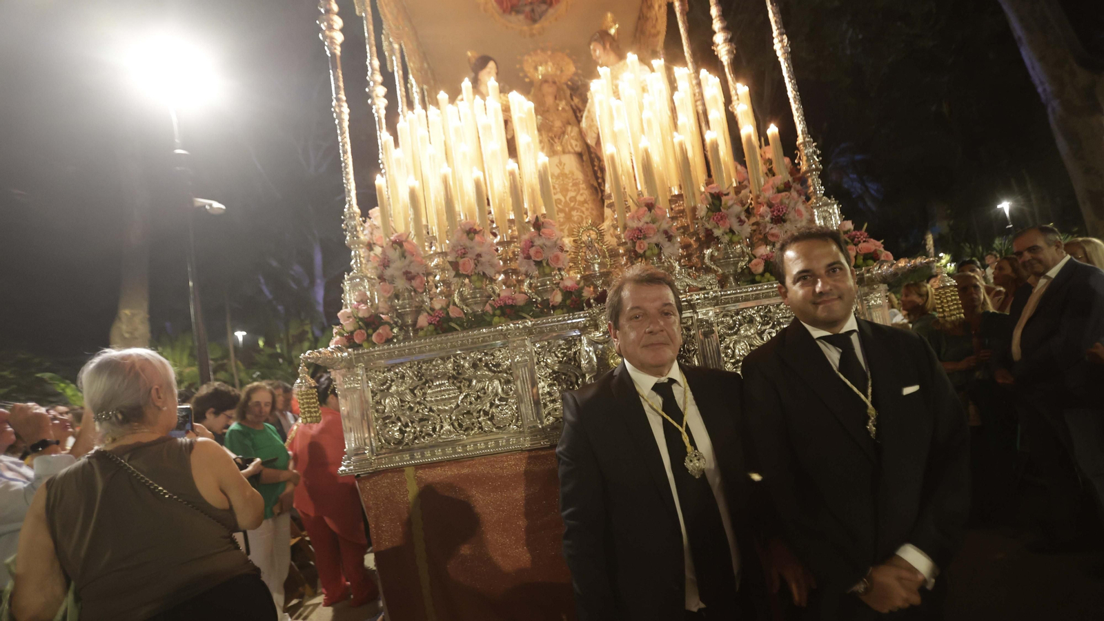 La Magna Mariana de Algeciras por el Parque María Cristina, en imágenes