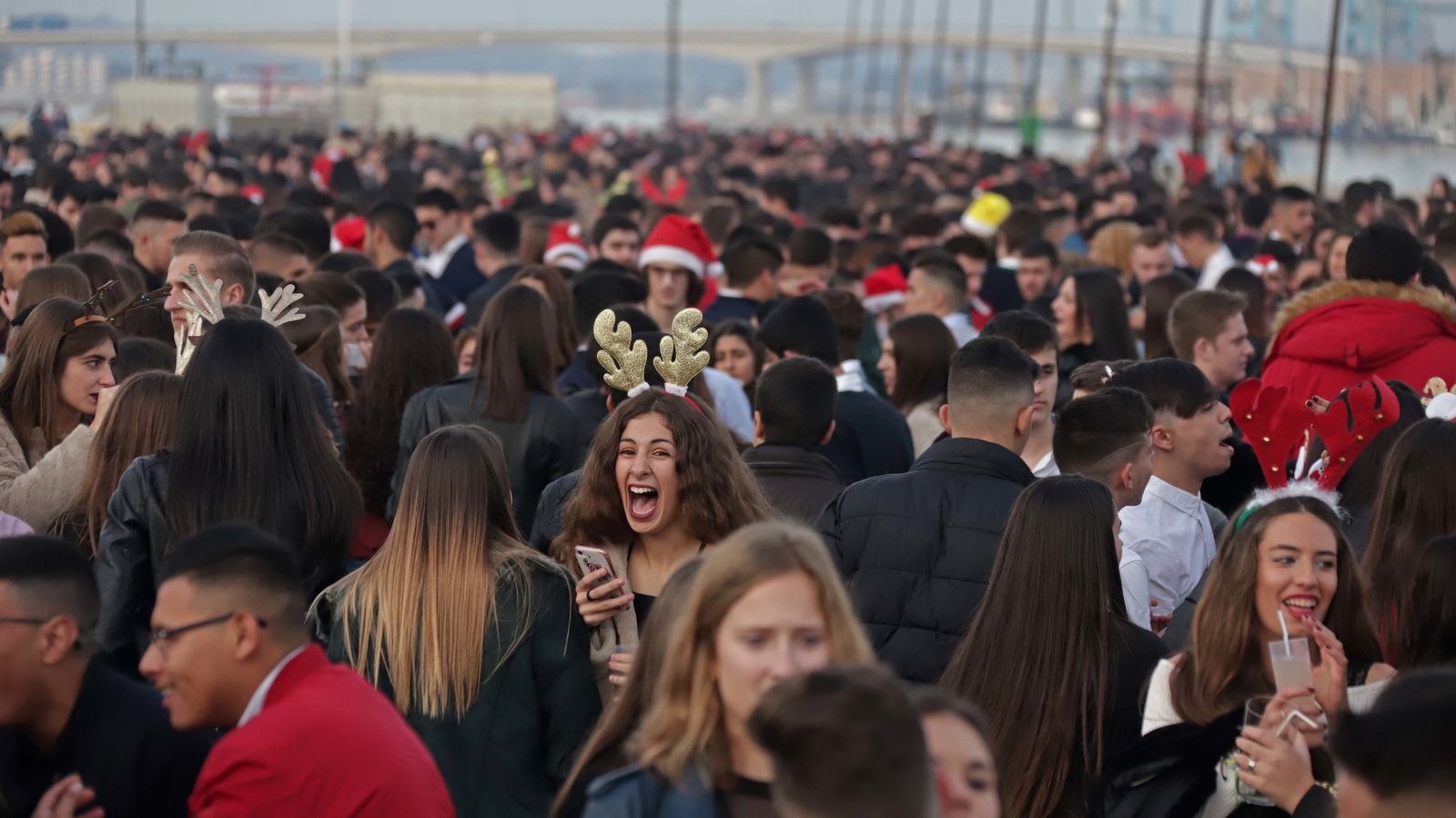 Celebración del 24 de diciembre en el Campo de Gibraltar
