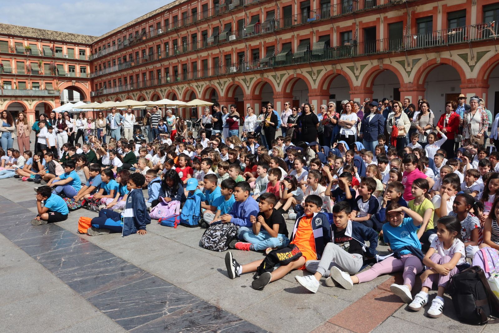 'Flashmob' en La Corredera por el Día Internacional de la Danza