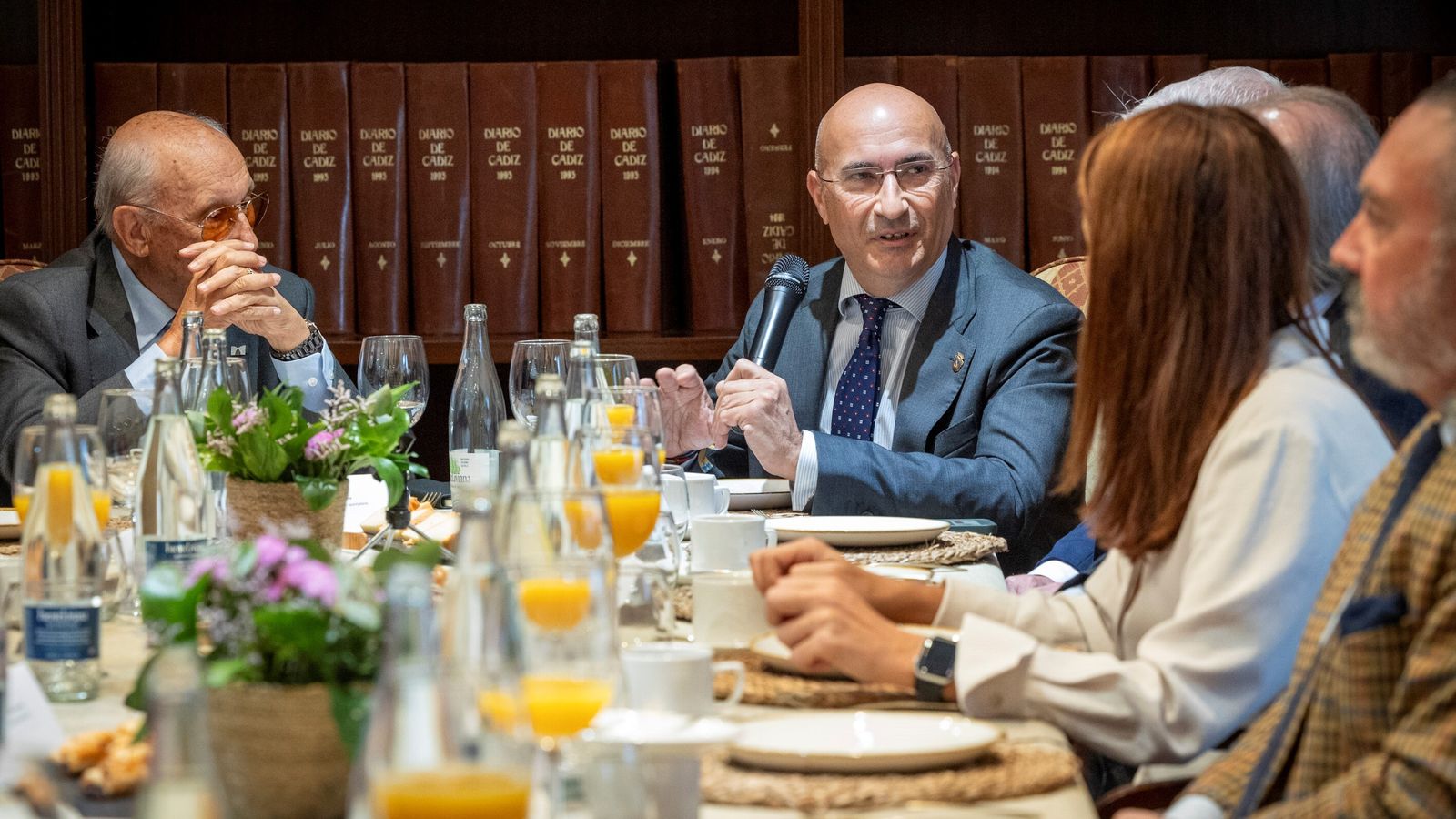 Intervención del presidente del Colegio de Agentes de la Propiedad Inmobiliaria.