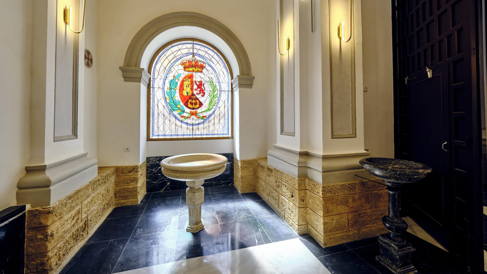 Interior de la Iglesia Castrense después de la reforma.