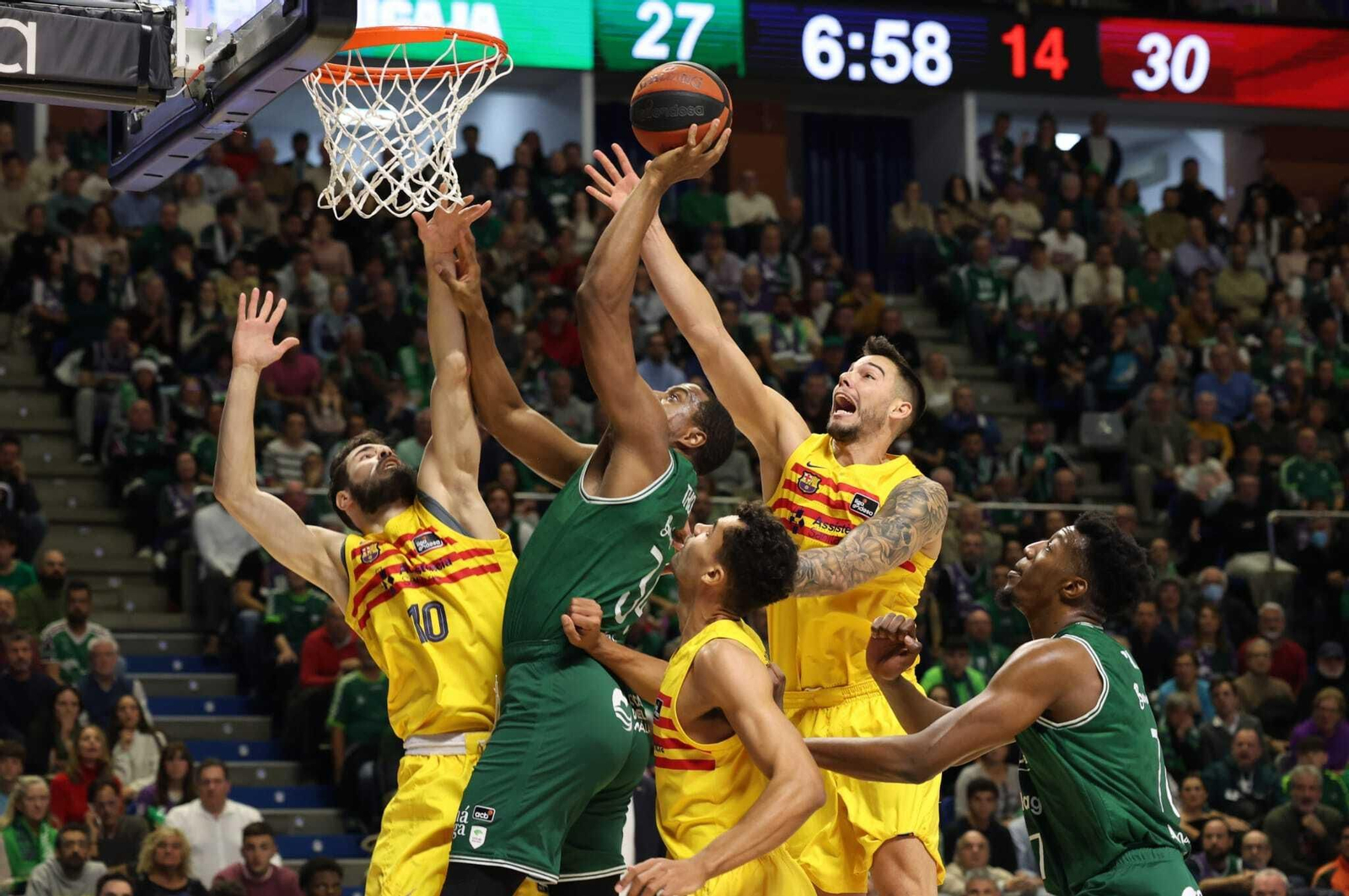Las fotos del Unicaja - Barcelona