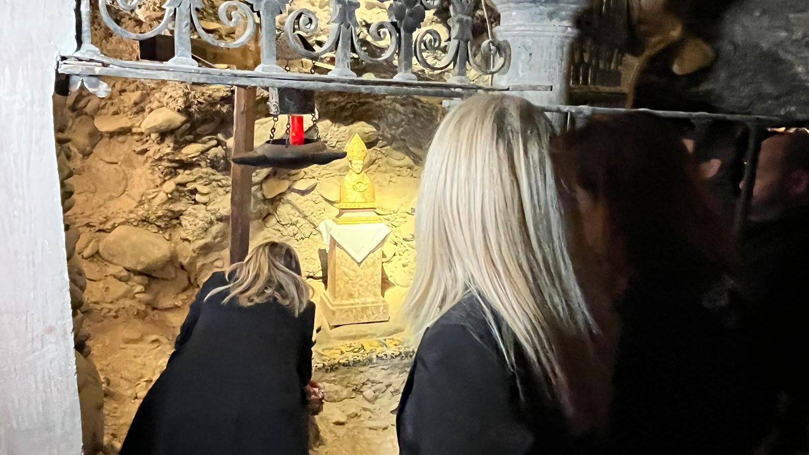 Catacumbas donde se encontraron los restos de San Cecilio en el Sacromonte