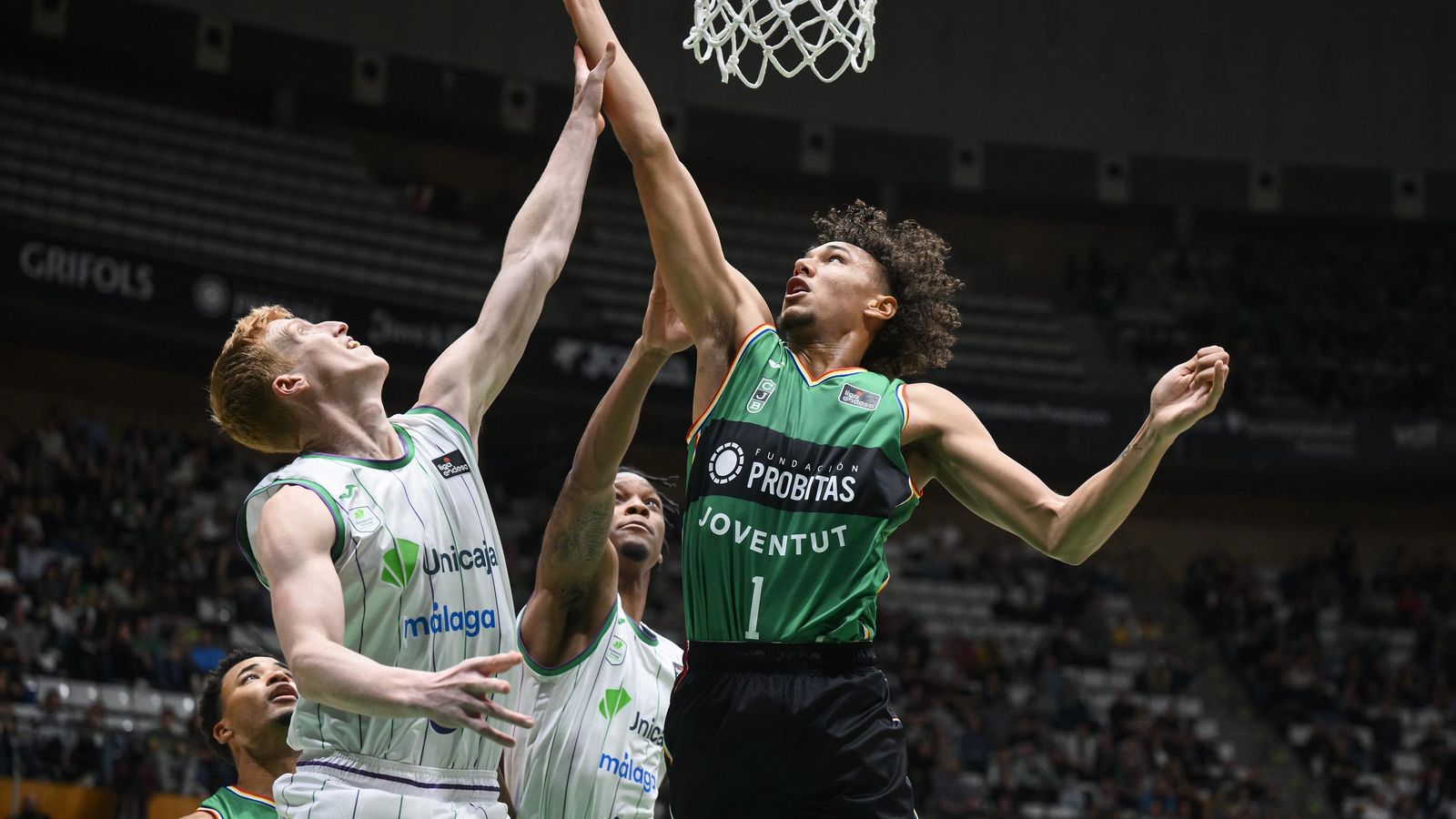 El Joventut-Unicaja, en fotos