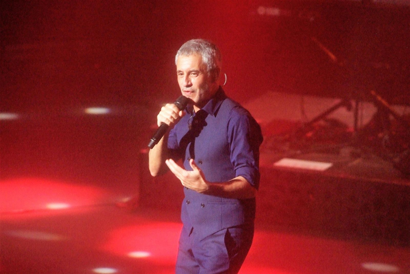 Sergio Dalma, en un concierto.