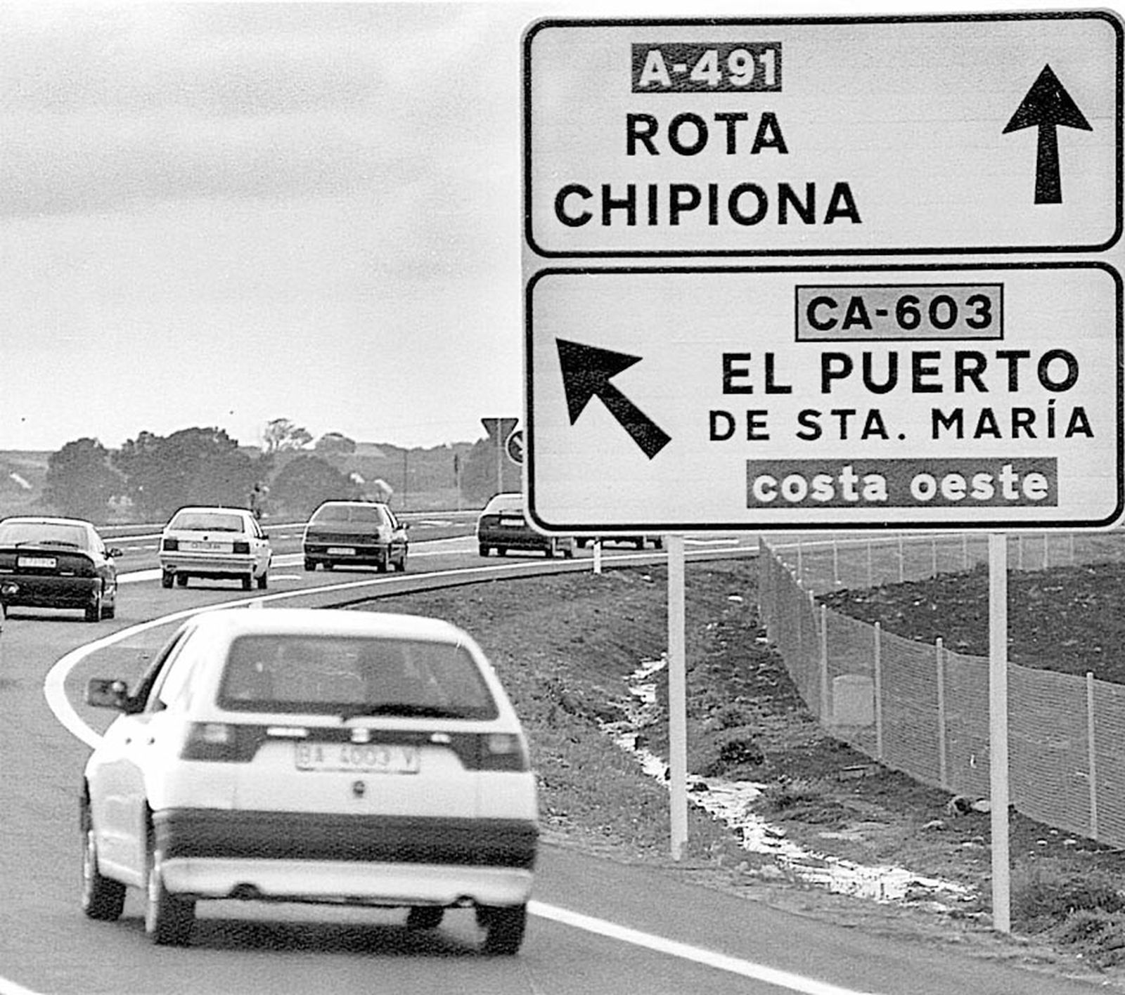 Foto de archivo de la A-491.