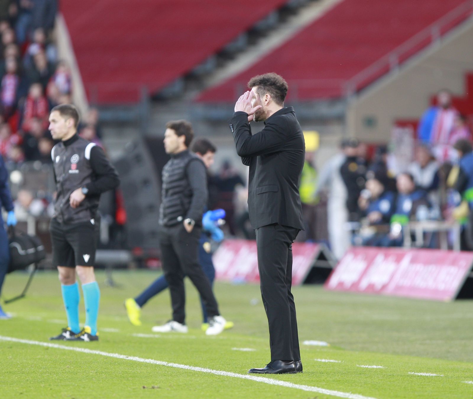 Imágenes del partido U.D. Almería-Atlético de Madrid