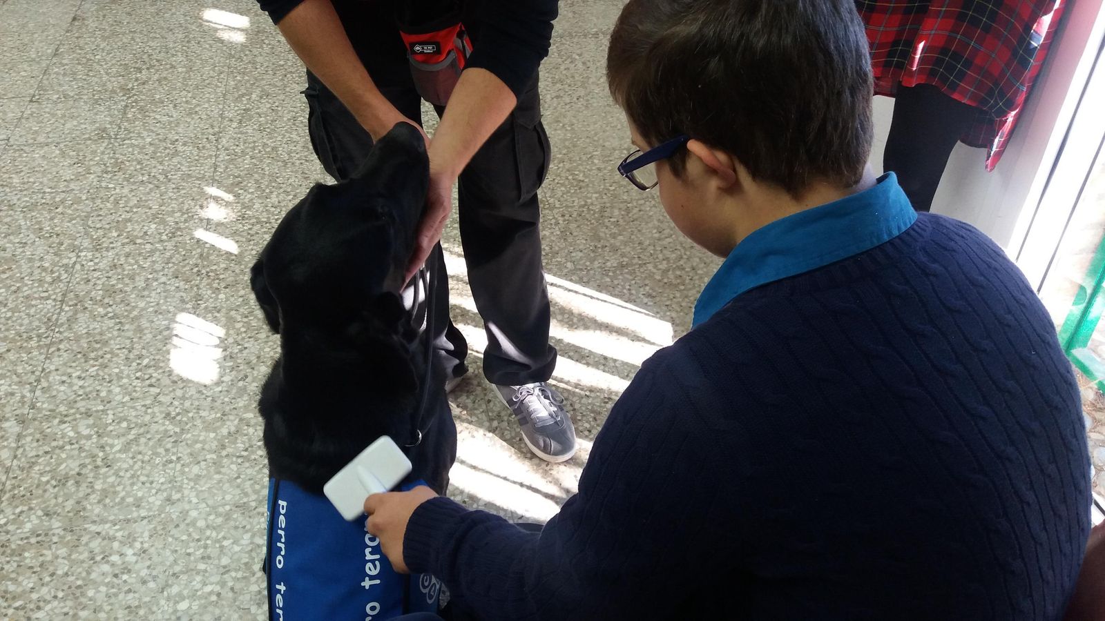 'Sirius' en una de las clases.