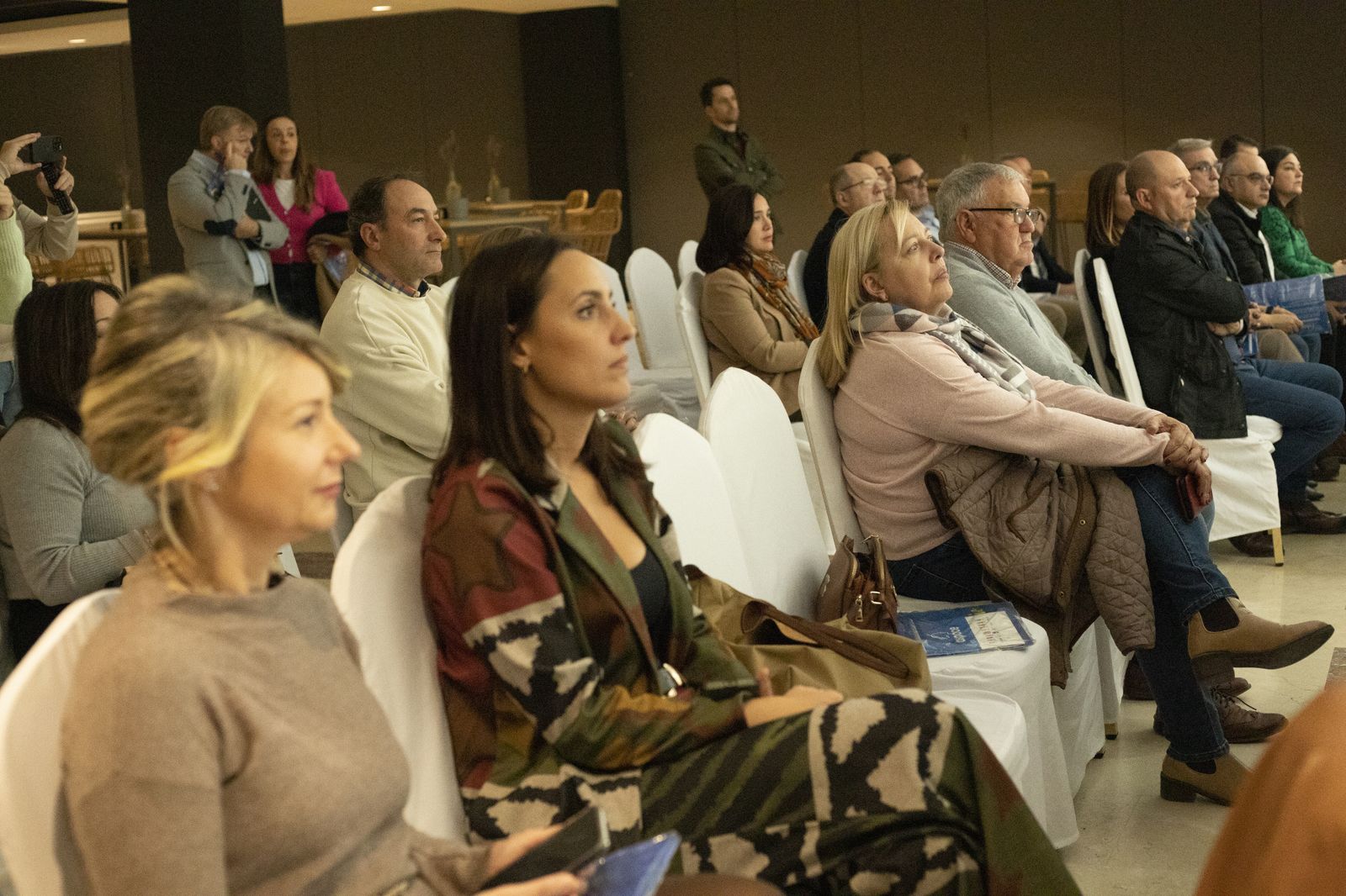 La presentación del nuevo calendario solidario de Aspace en imágenes