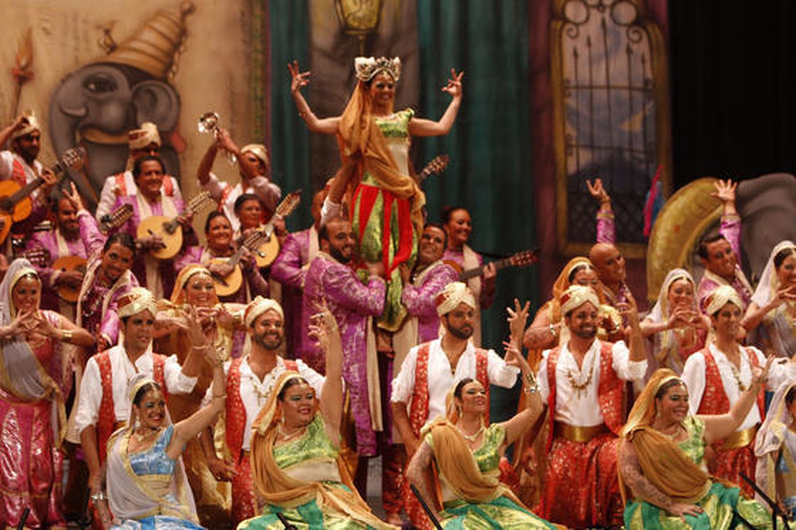 Coro Bollywood  Foto: Lourdes de Vicente