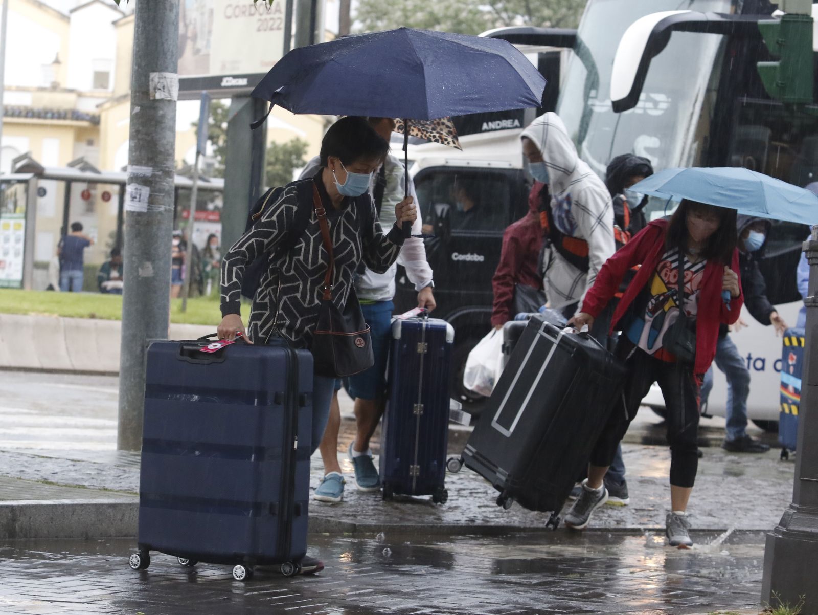 Turistas en Córdoba.