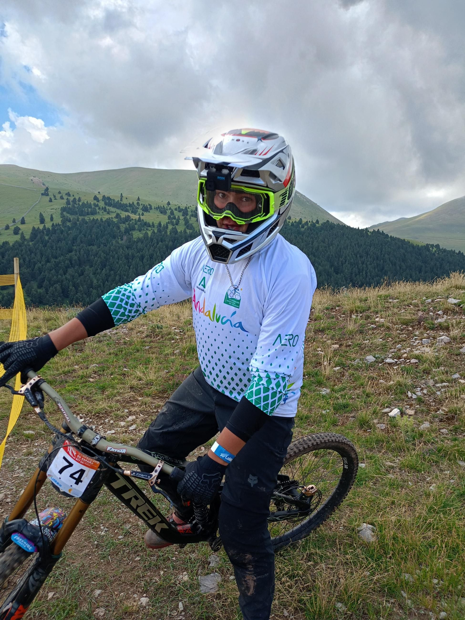 El almeriense Kirchmayer en el Campeonato de España.