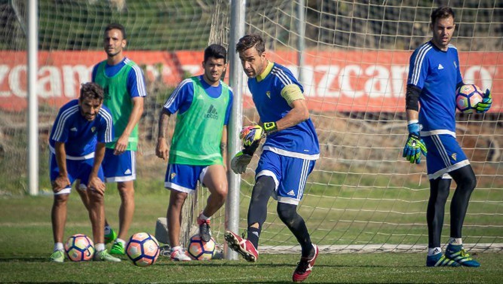 Cifuentes, durante un entrenamiento.