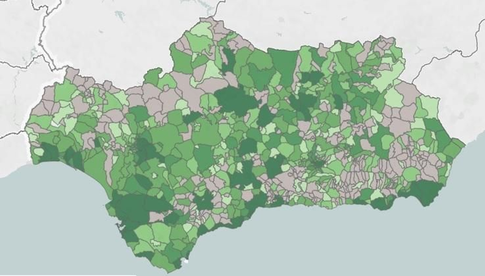 Los 375 positivos y 391 curados del sábado al lunes en Almería, pueblo a pueblo
