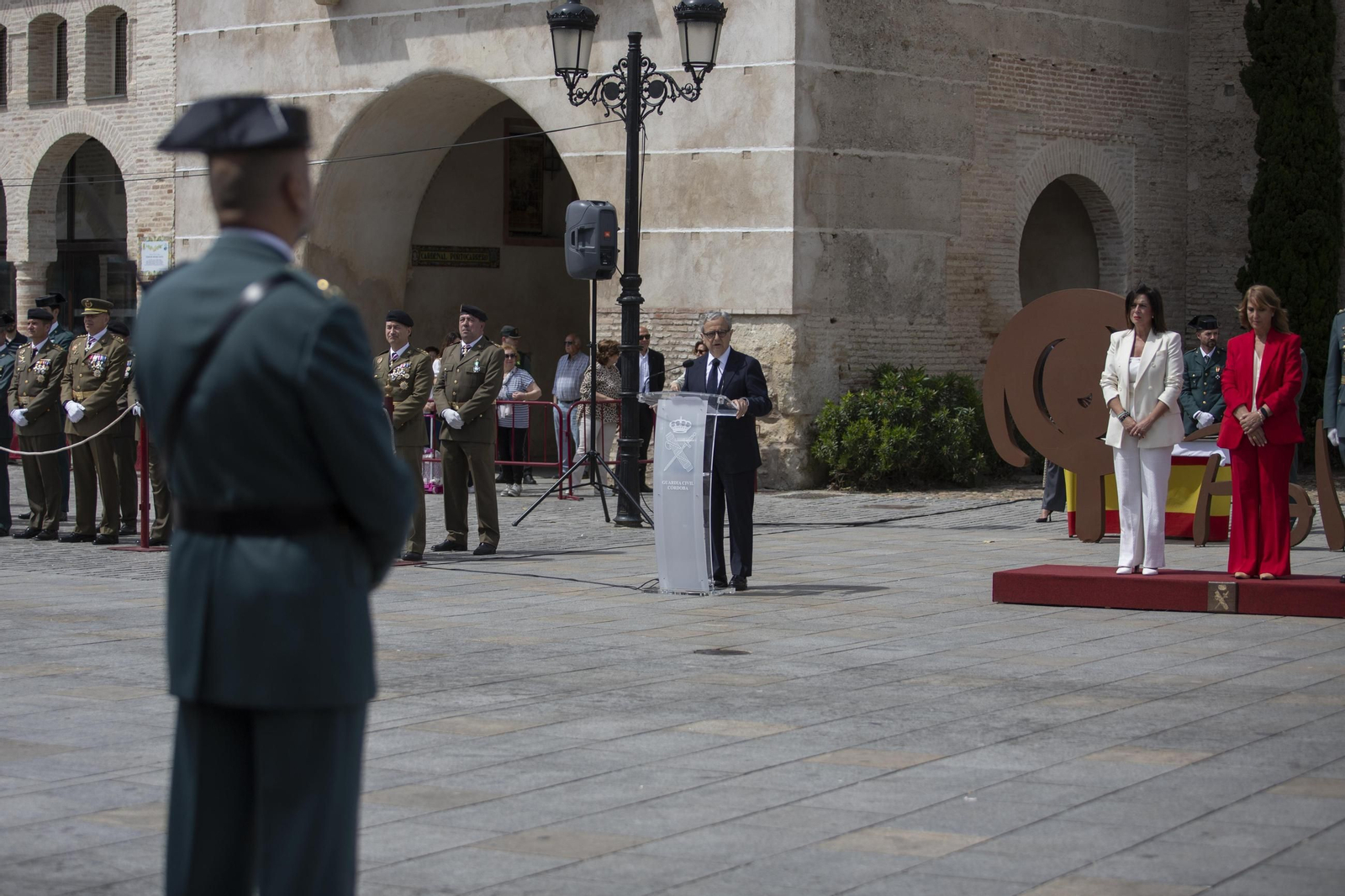 Conmemoración en Palma del Río del 181 aniversario de la fundación de la Guardia Civil