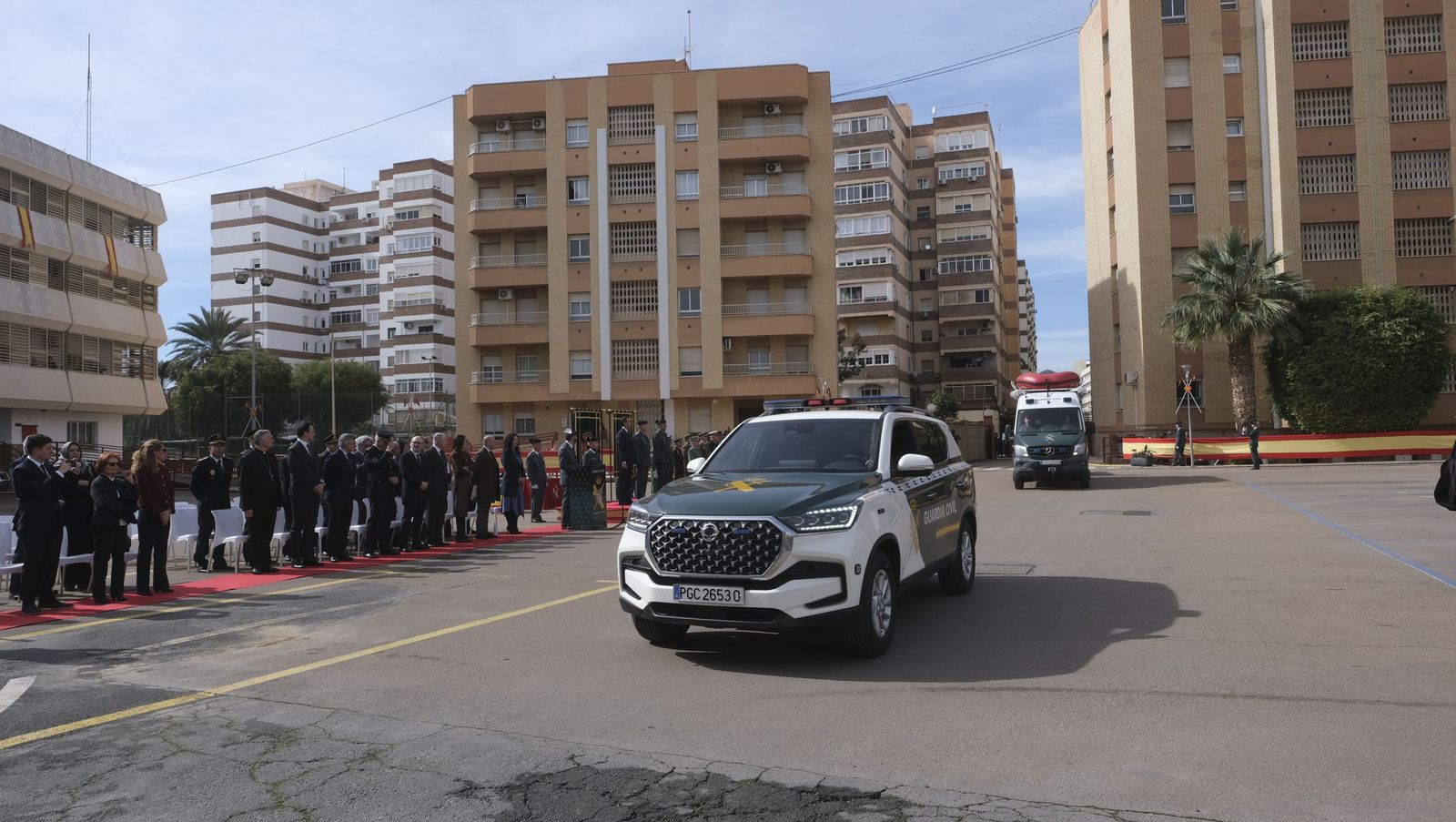 Las imágenes de la toma de posesión del nuevo coronel jefe de la Guardia Civil de Almería