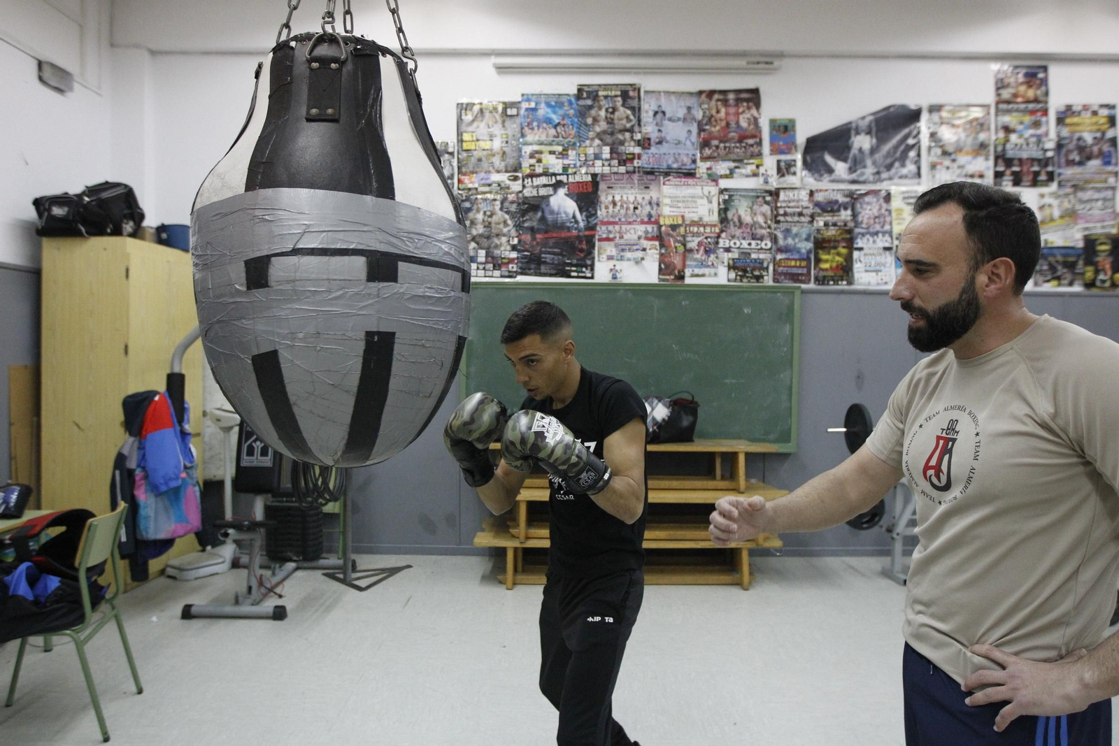 Fotogalería de un entrenamiento de Salvador Barón, el 'Rey Gitano'