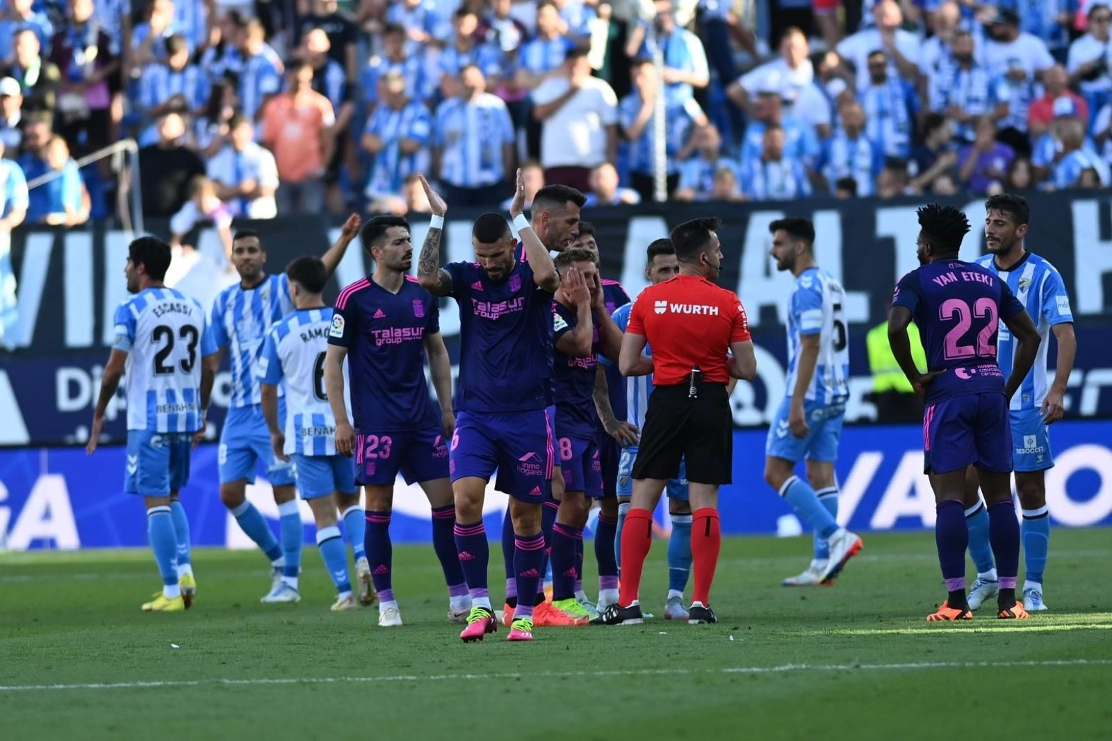 El Málaga - Cartagena, en fotos