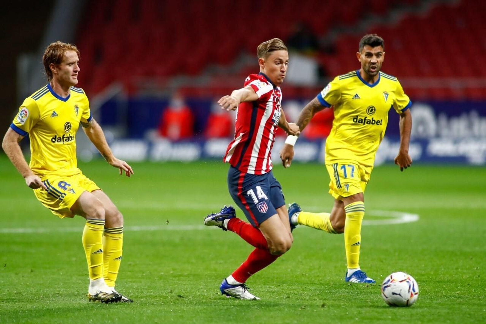 Las imágenes del Atlético de Madrid-Cádiz