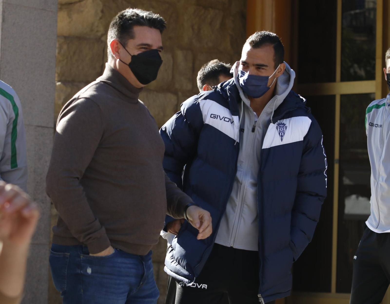 Las imágenes de la visita del Córdoba CF al Ayuntamiento tras ganar la Copa RFEF