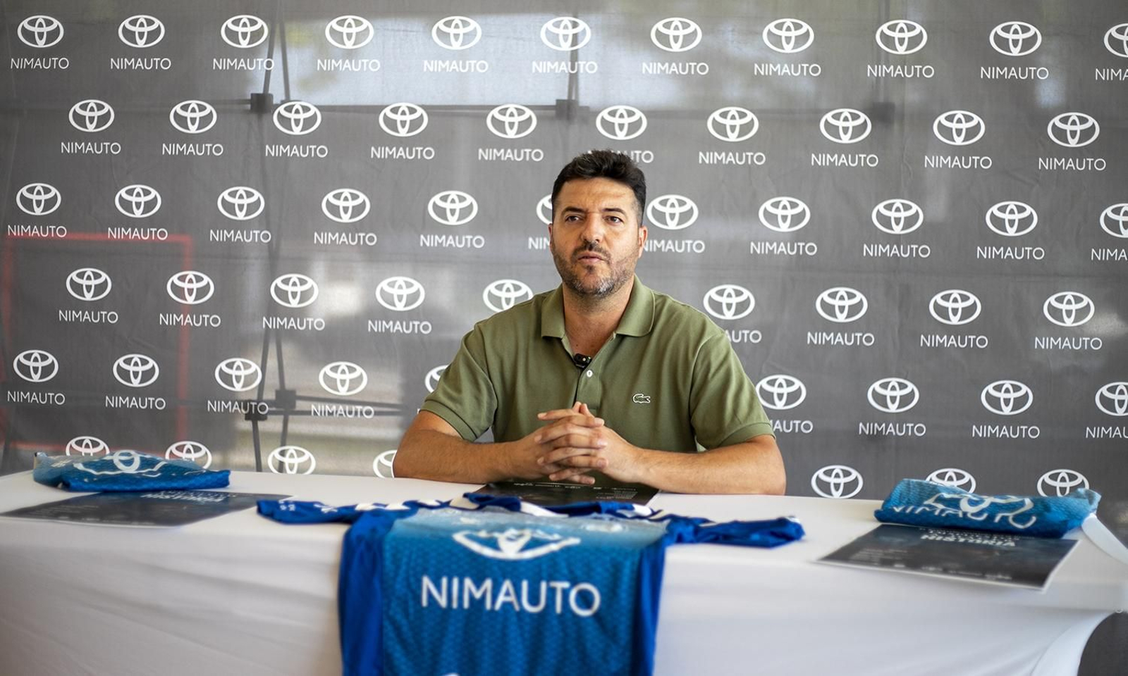 Fernando Guerrero, presidente del Xerez Toyota Nimauto, ha presentado la campaña de socios.