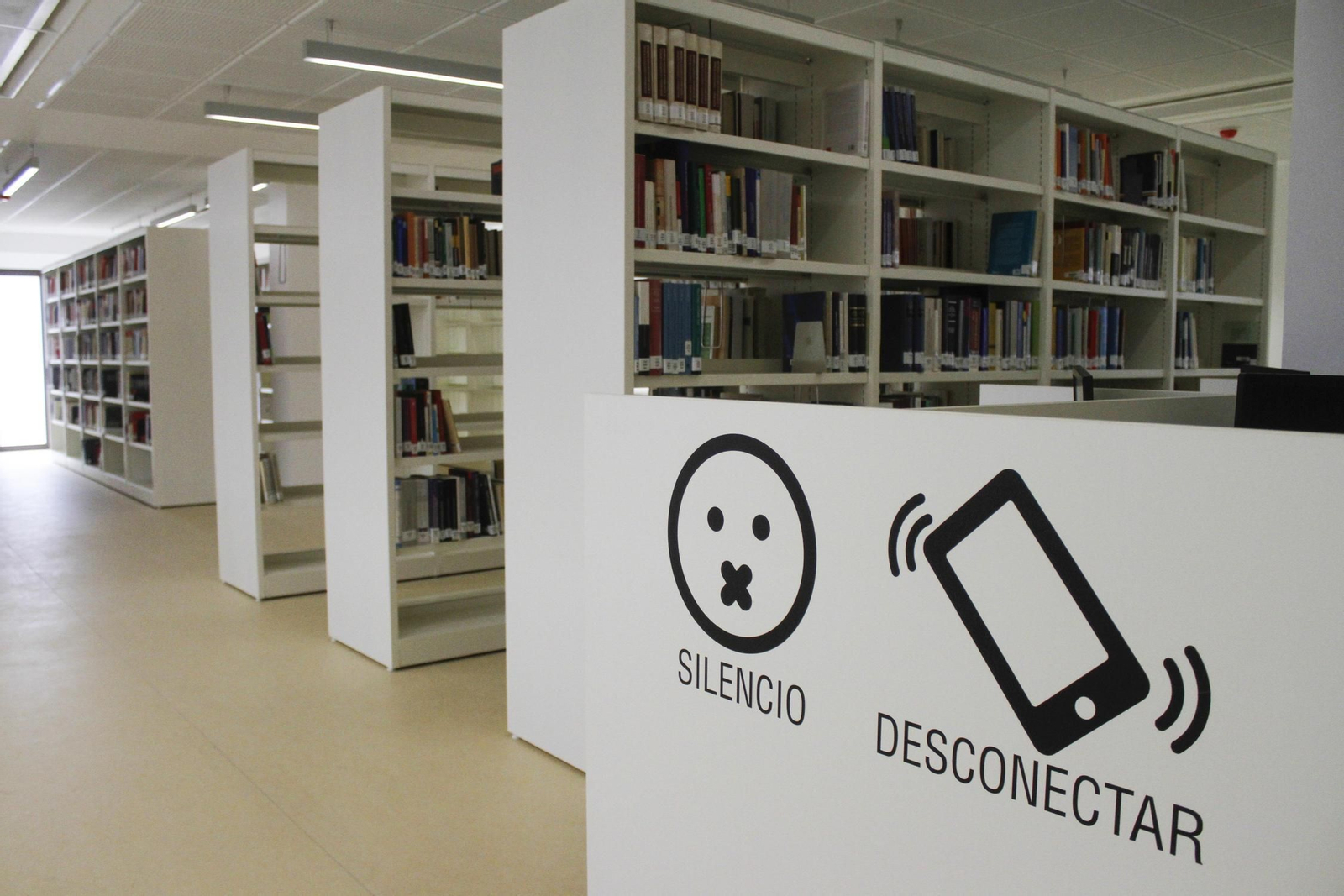 Biblioteca de Derecho, en una imagen de archivo.