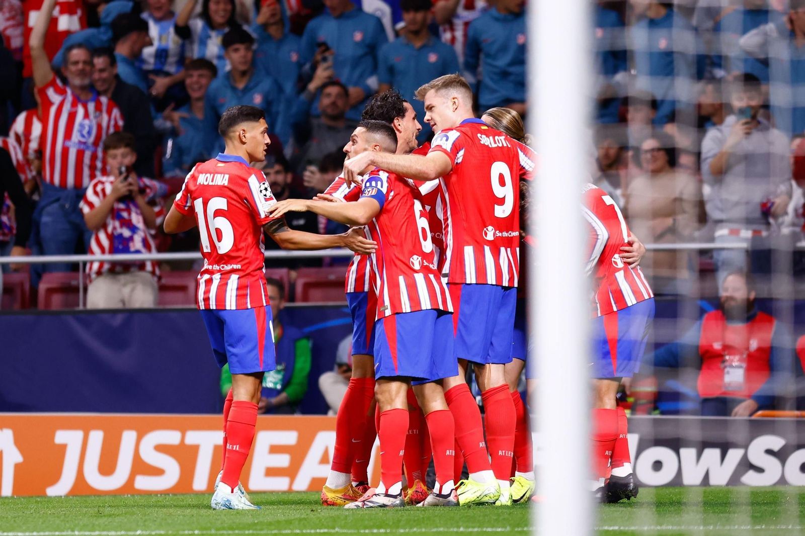 Las mejores imágenes del Atlético de Madrid en su duelo contra el Lille