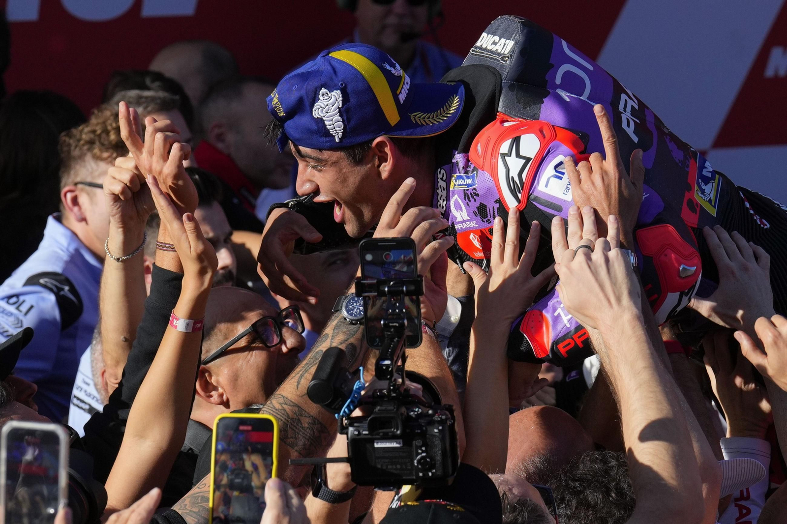 Las fotos del título mundial de Jorge Martín en MotoGP