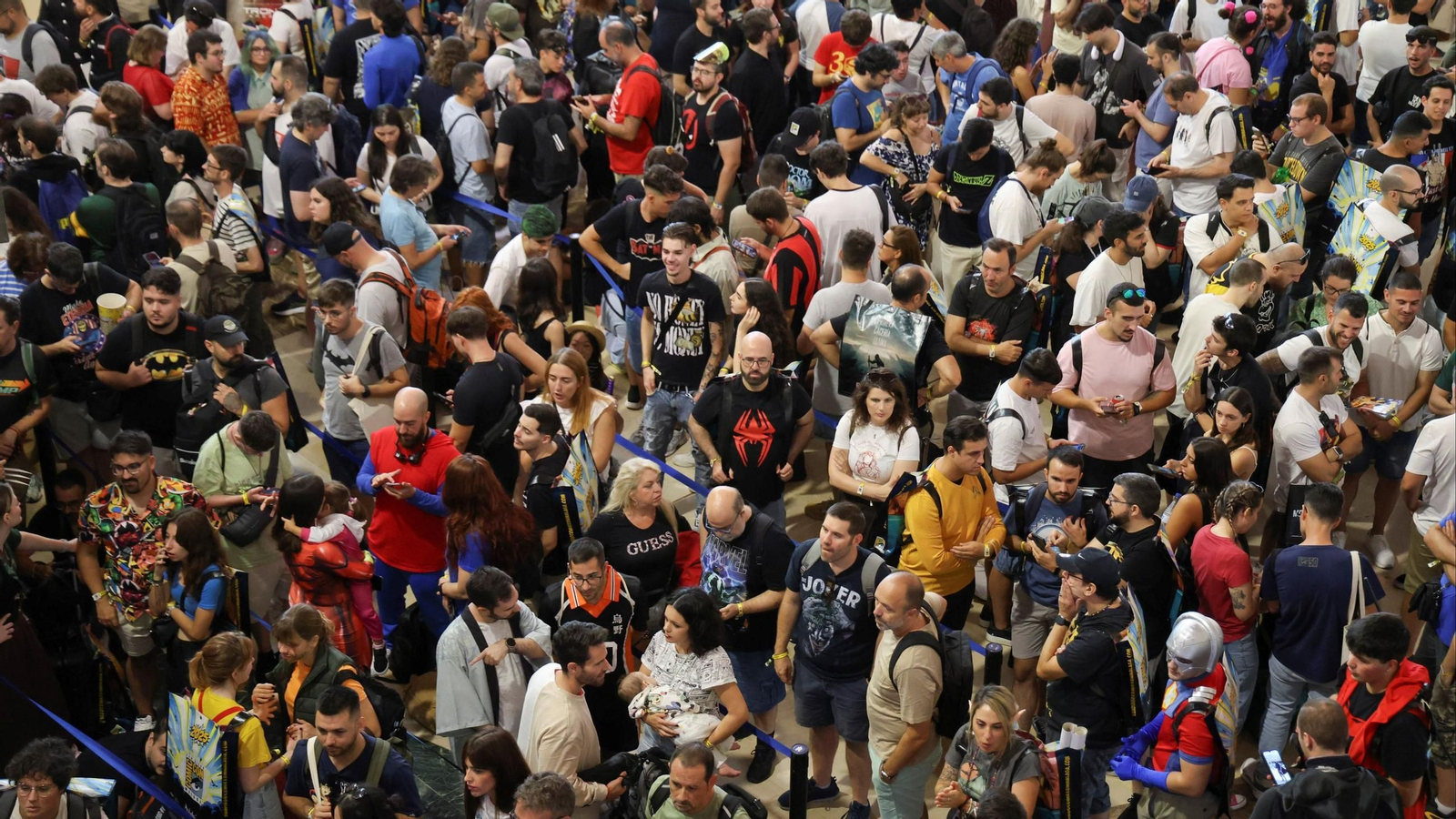 Colas en la San Diego Comic-Con de Málaga