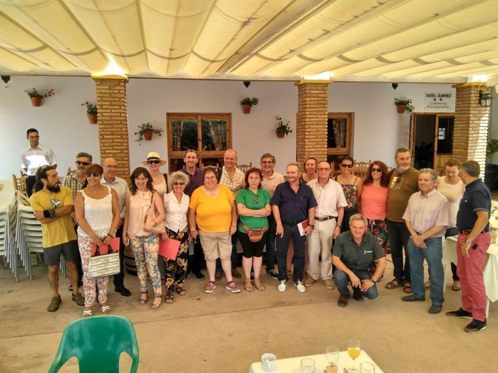 Desayuno empresarial en el Hotel Almirez.