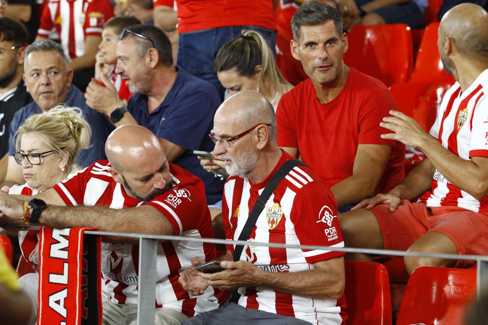 Imágenes del partido U.D. Almería-Real Madrid C.F. de la Liga Santander