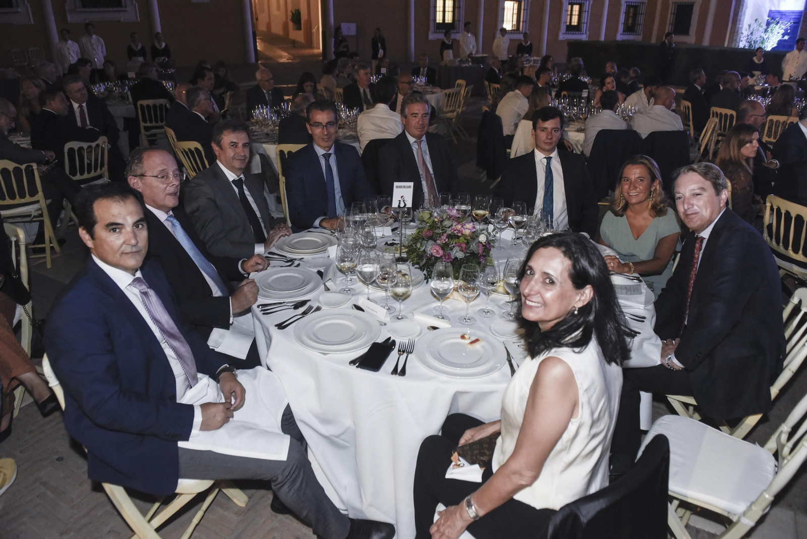 XI Premio Manuel Clavero a Eduardo Saborido. José Antonio Nieto, Felipe Granados, Rafael Sánchez Durán, Joaquín Segovia Alonso, Michael Kreisler, Pepe Joly, Sandra Jiménez y Carlos López Mariano
