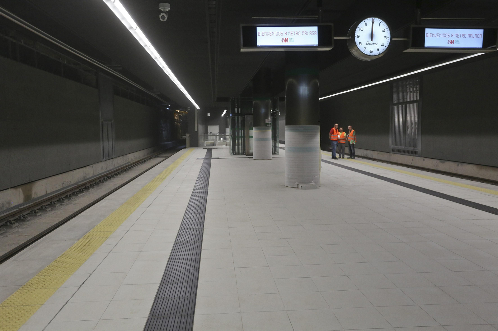 El Metro al Centro de Málaga: fotos de las estaciones Atarazanas y Guadalmedina El Metro al Centro de Málaga: fotos de las estaciones Atarazanas y Guadalmedina